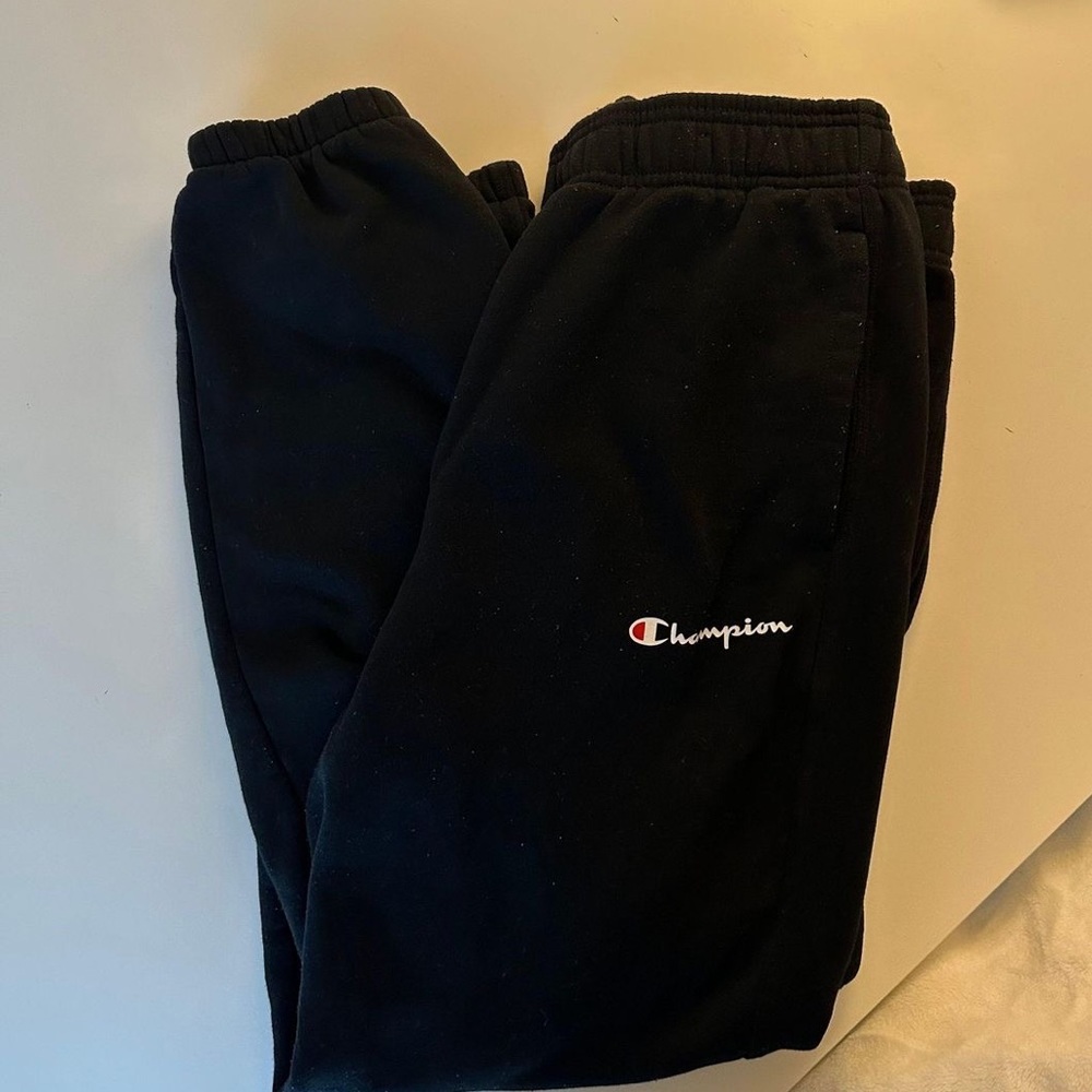 Black Champion Sweatpants